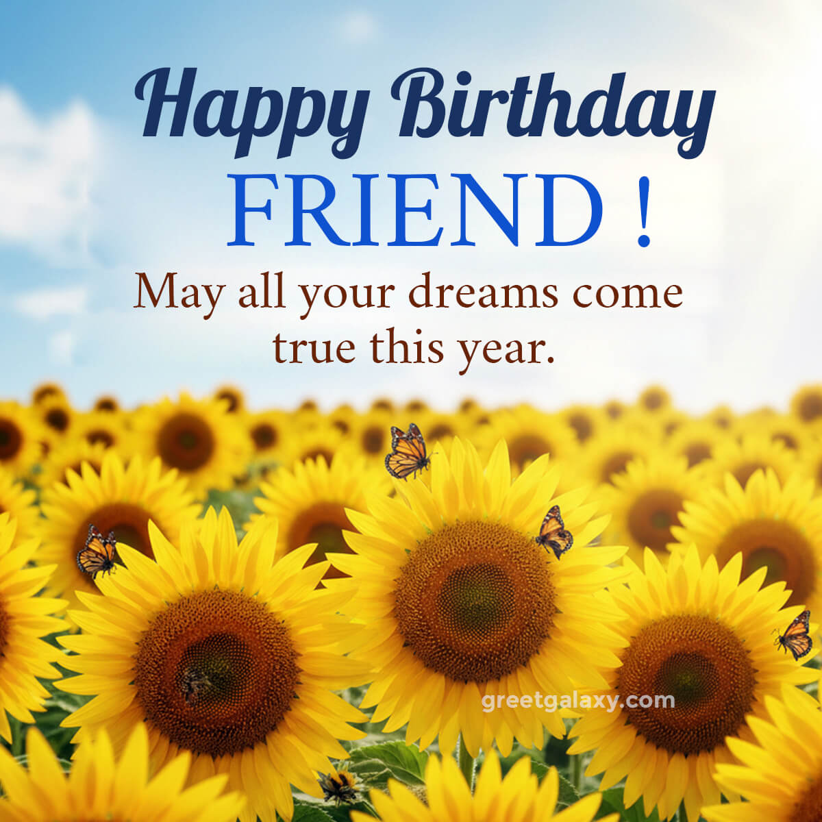 Best Friend Birthday Image Status