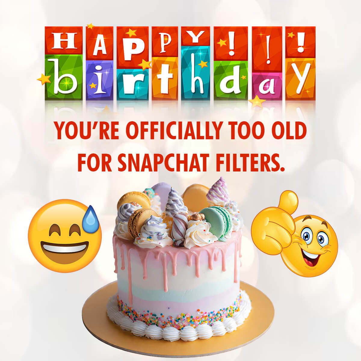 Comedy Birthday Photo