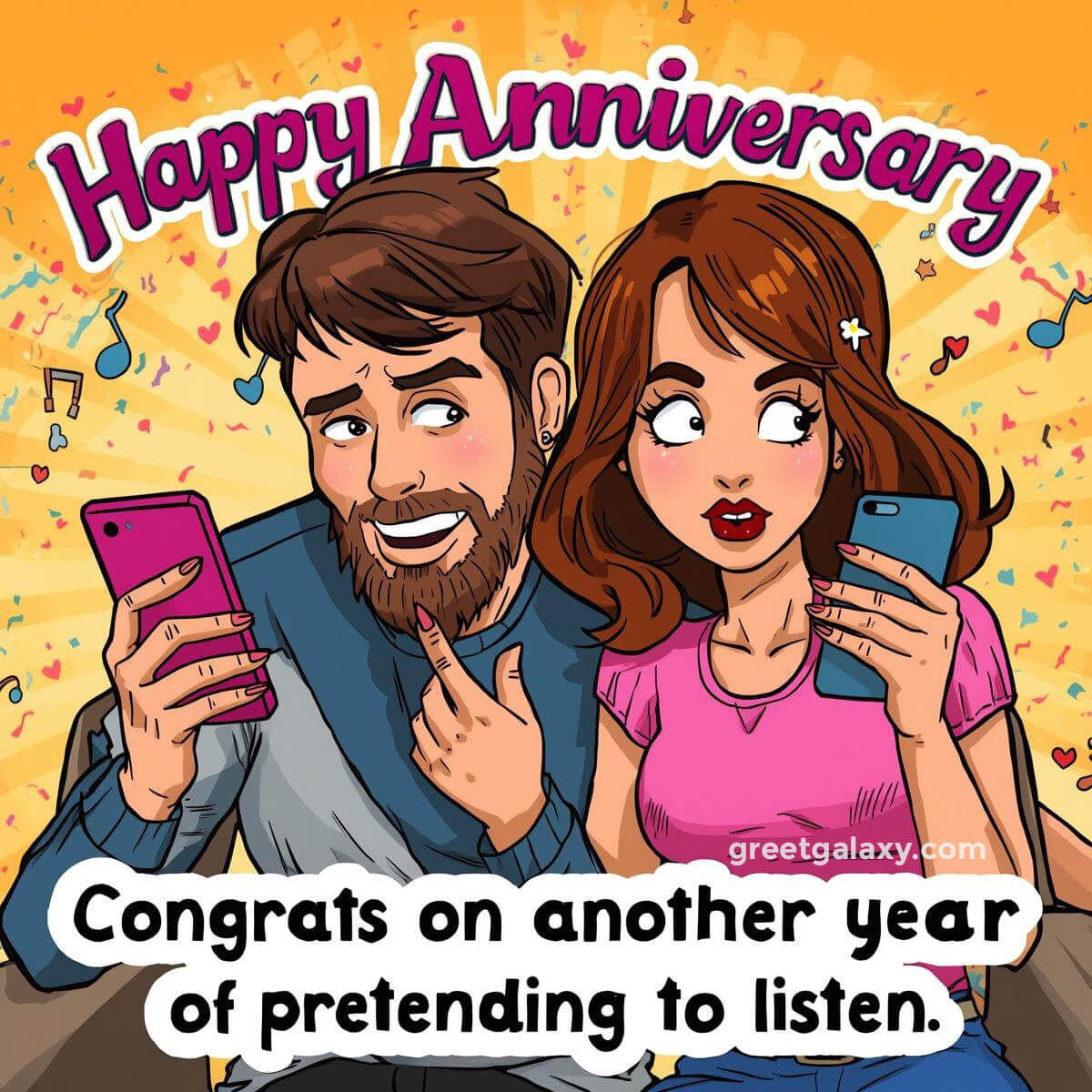 Congrats On Another Year Of Pretending To Listen.