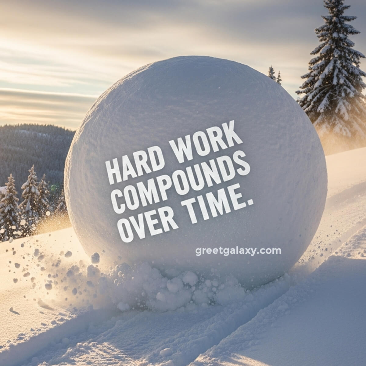 Daily Hard Work Motivation Photo