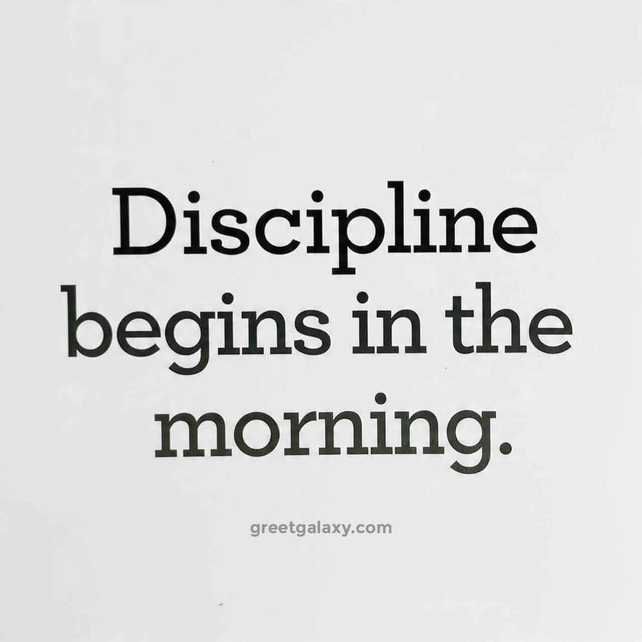 Early Morning Motivation Picture