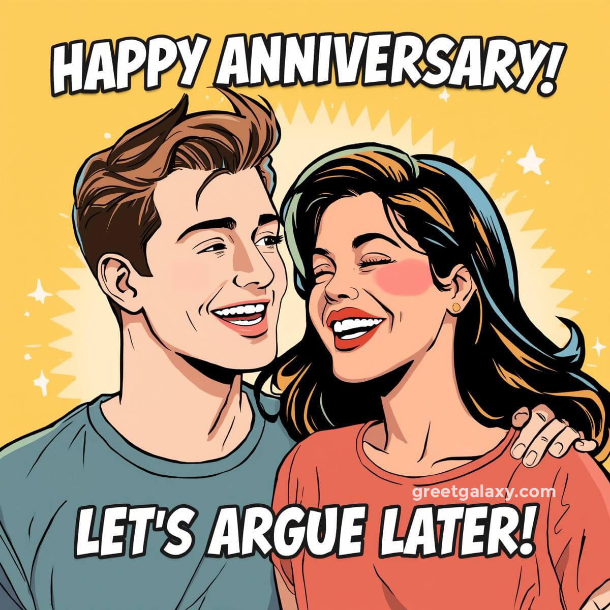 Happy Anniversary! Let’s Argue Later.