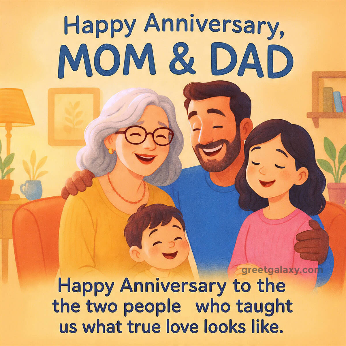 Happy Anniversary To The Two People Who Taught Us What True Love Looks Like.