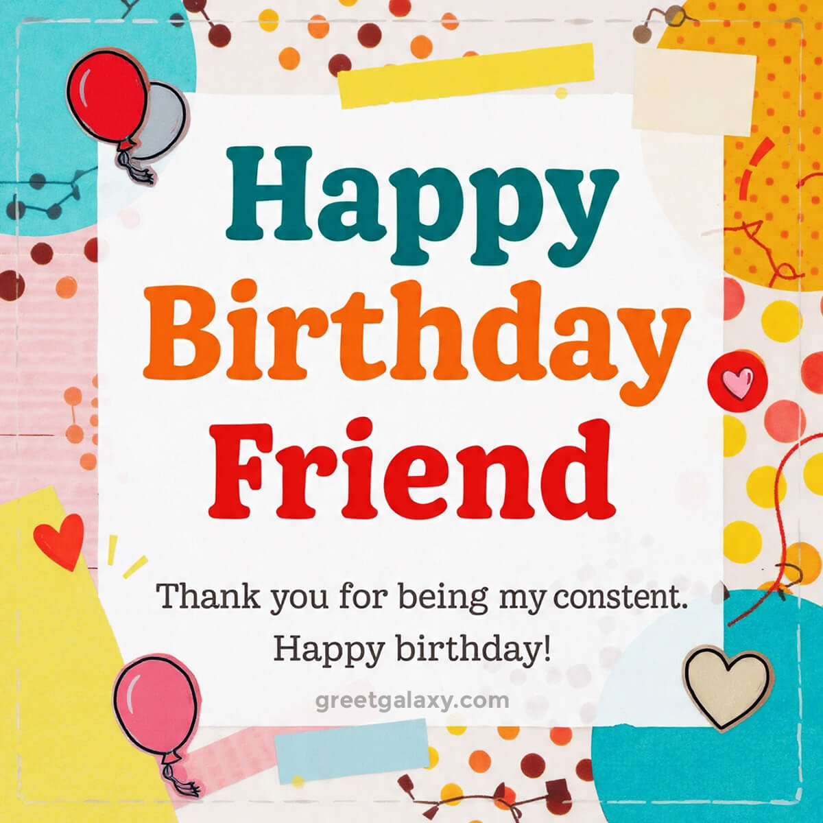 Heart Touching Birthday Photo Best Friend