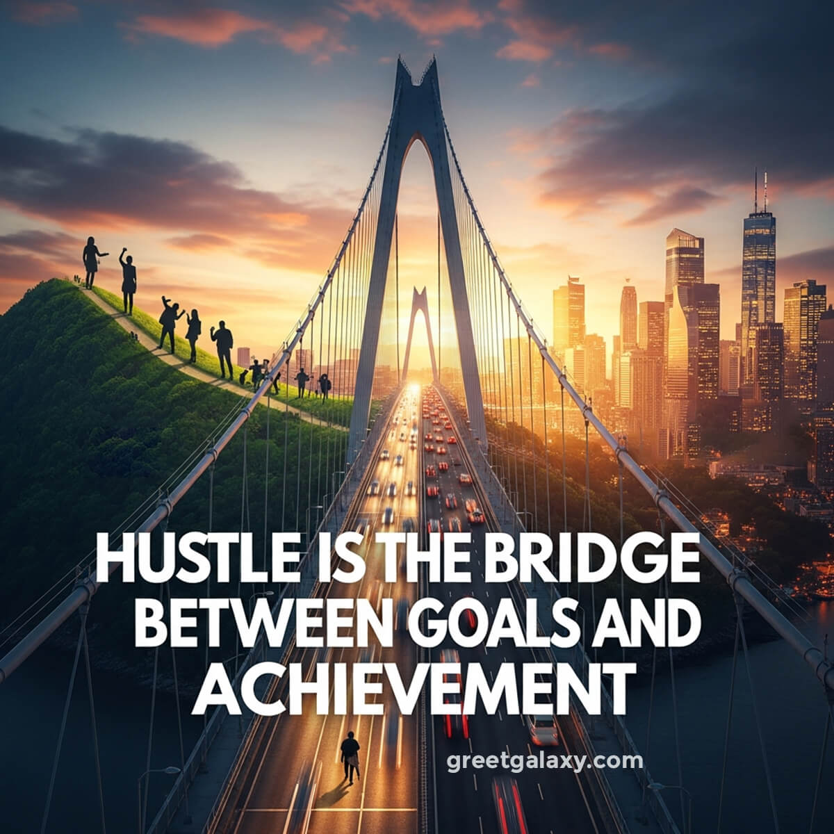 Hustle Motivation Wallpaper Image