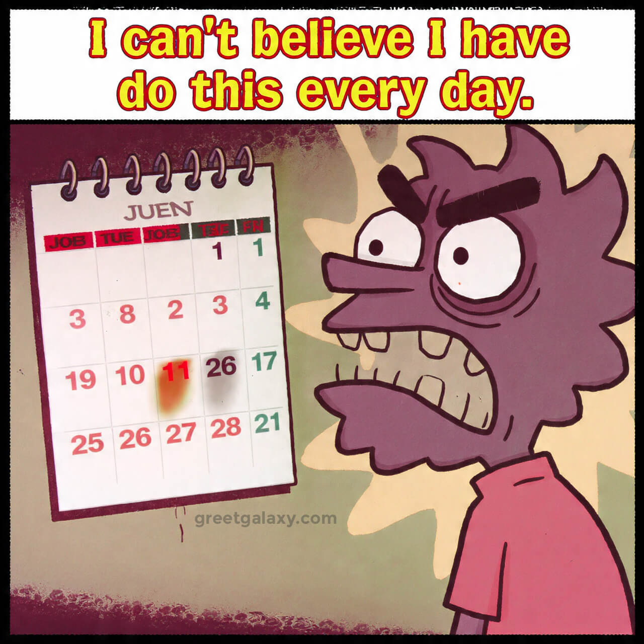 I Can’t Believe I Have To Do This Every Day For The Rest Of My Life