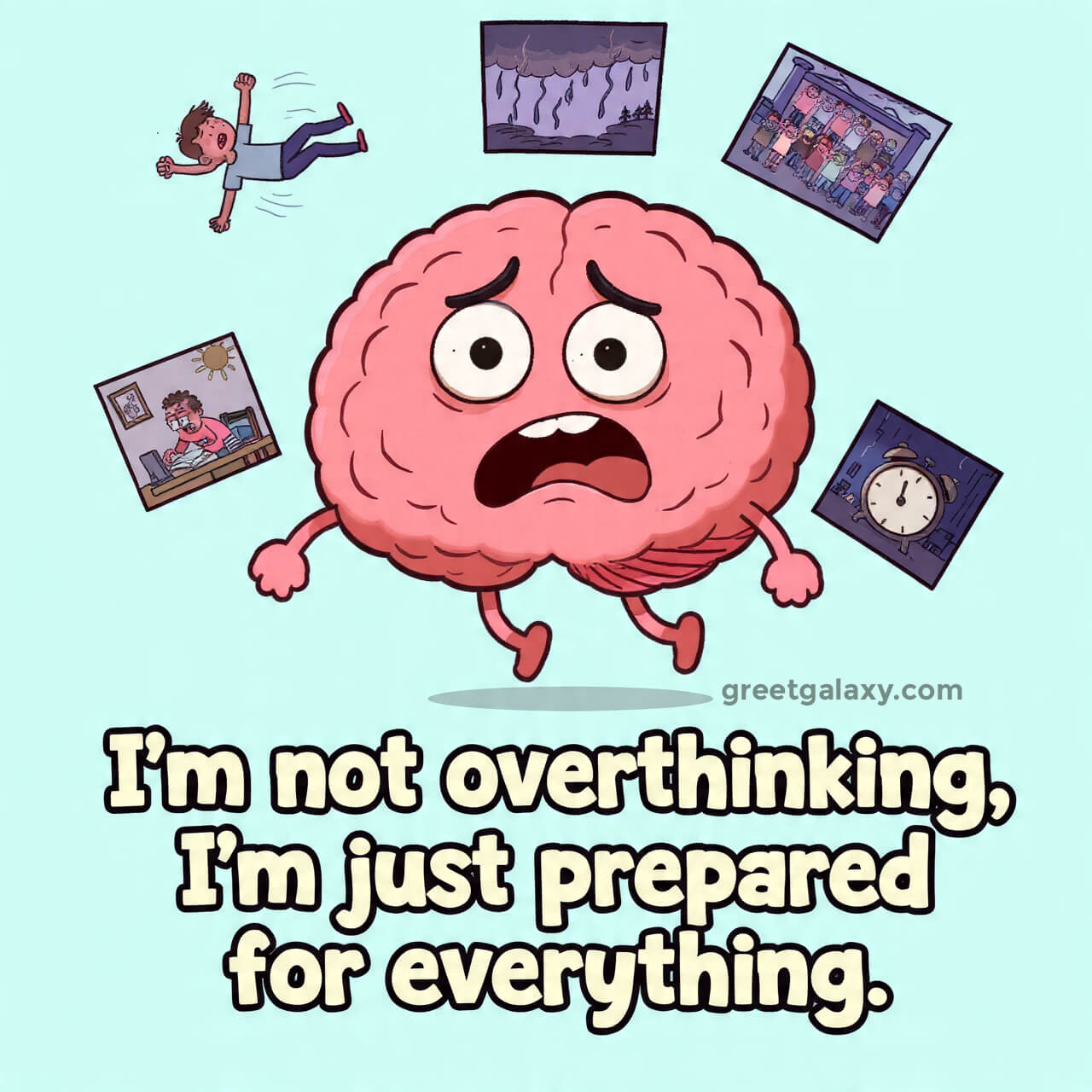 I’m Not Overthinking, I’m Just Prepared For Everything