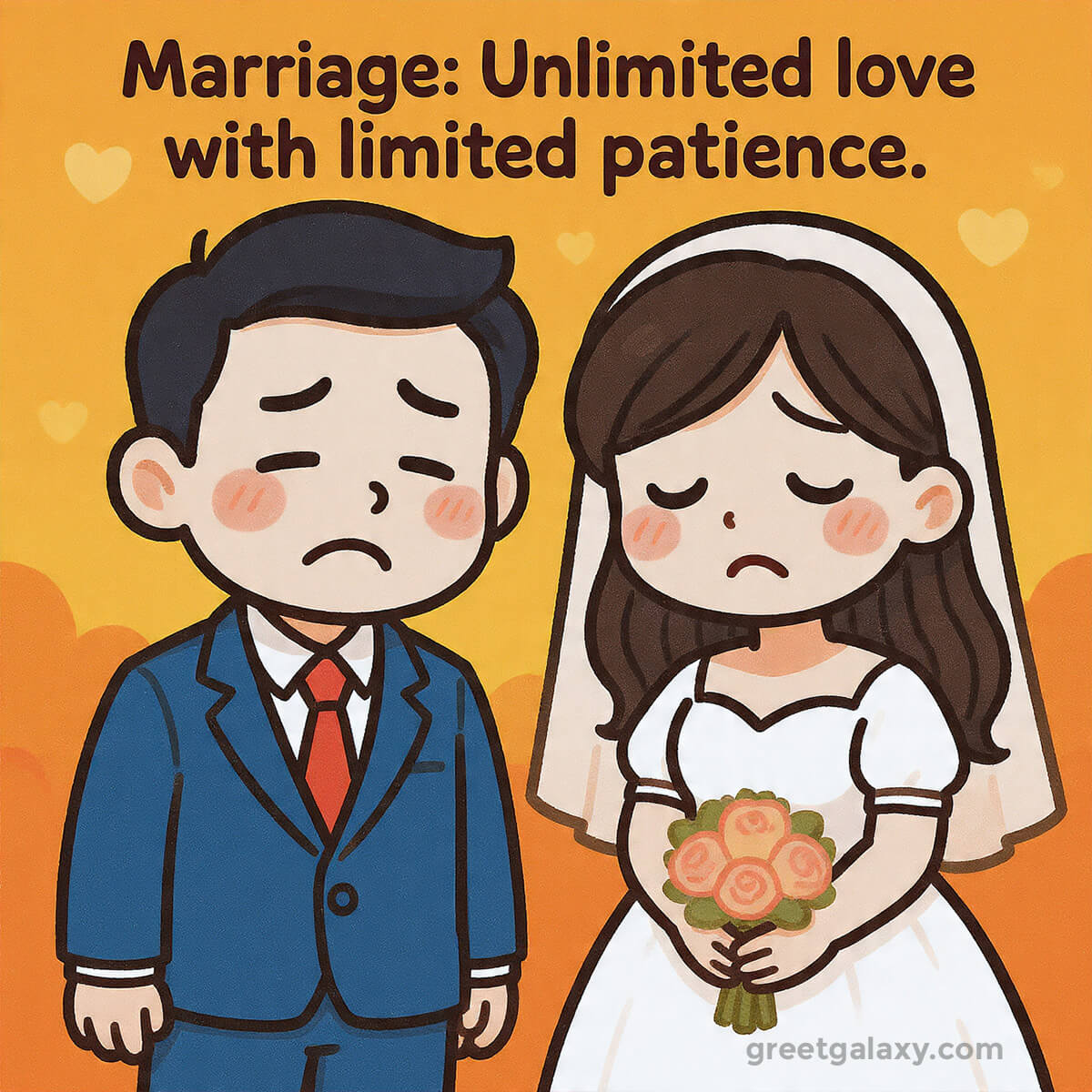 Marriage Unlimited Love With Limited Patience.