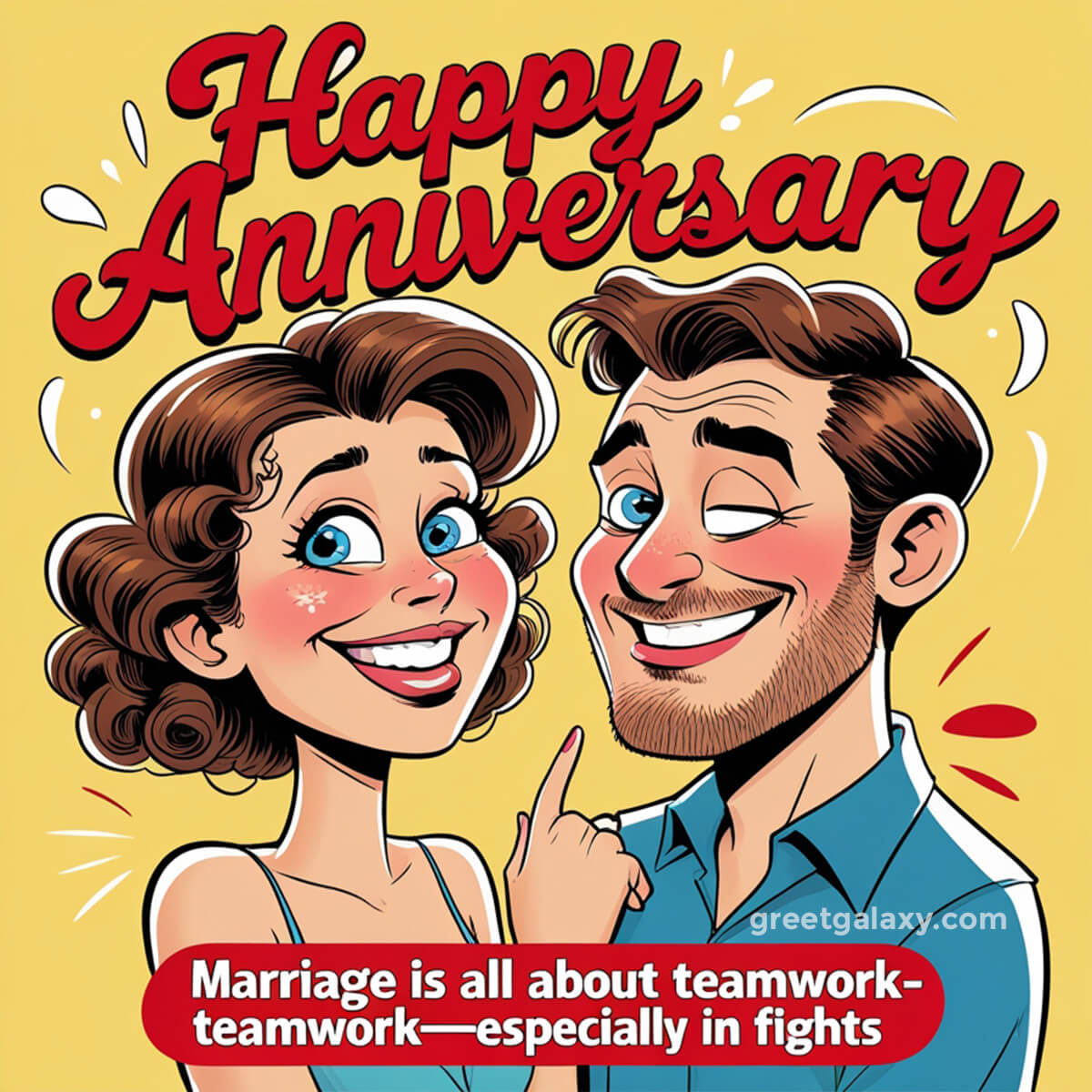 Marriage Is All About Teamwork—especially In Fights.