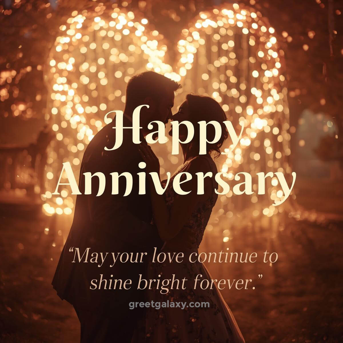 May Your Love Continue To Shine Bright Forever.