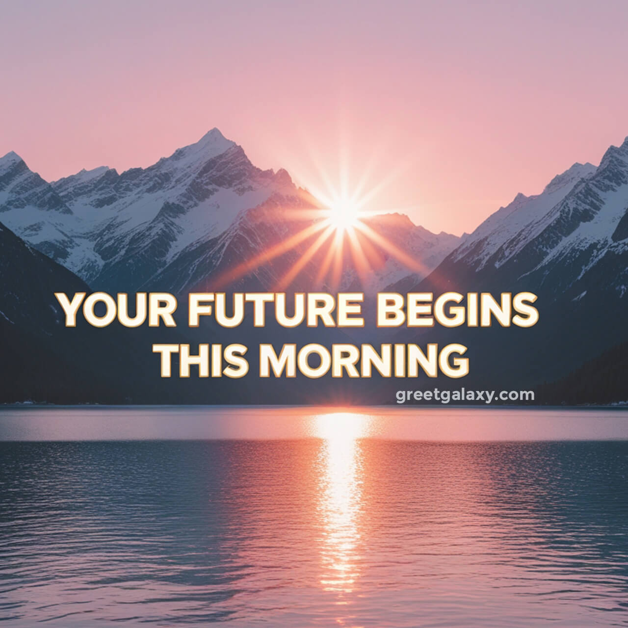 Morning Mindset Motivation Snap