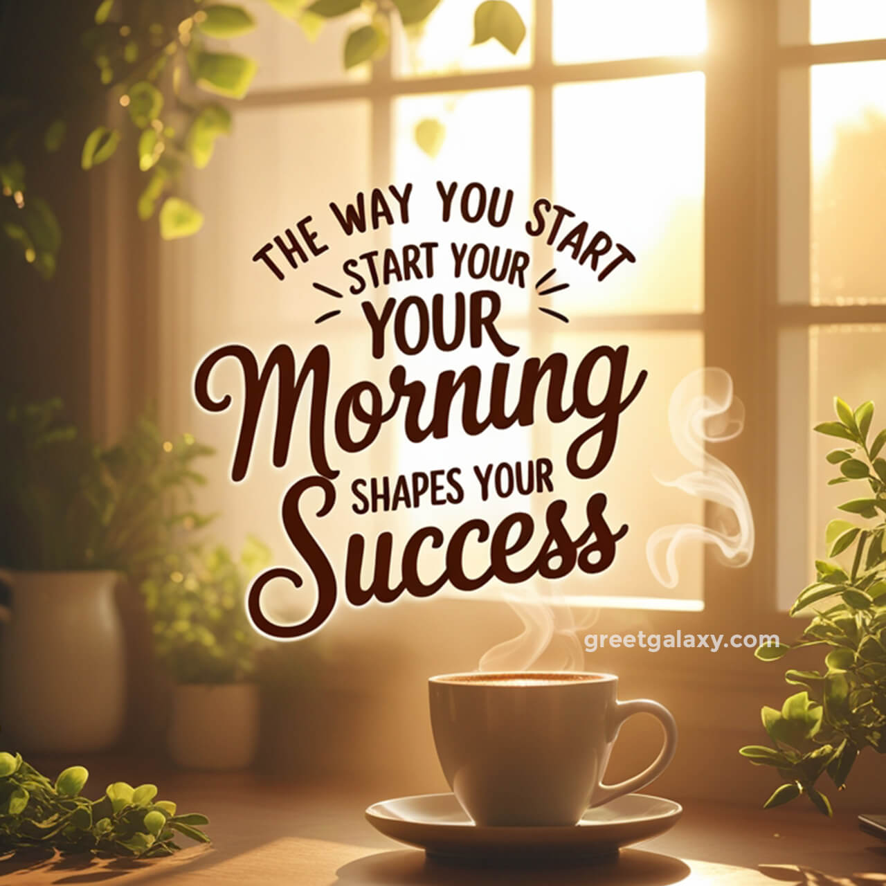 Morning Motivation Wallpaper Image