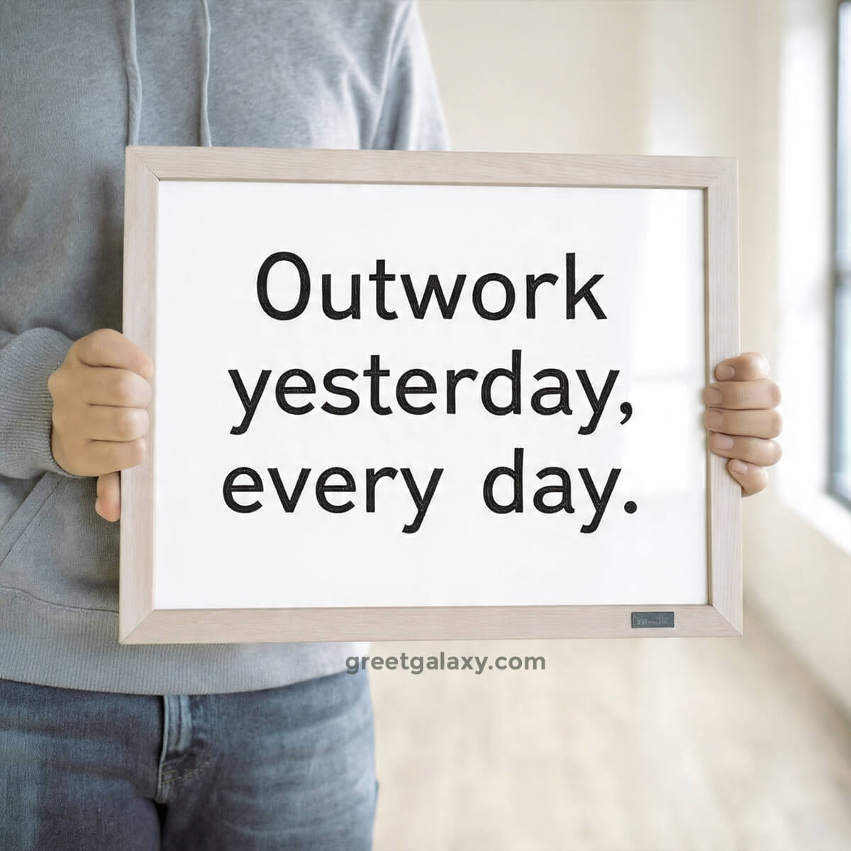 Never Give Up Hustle Picture