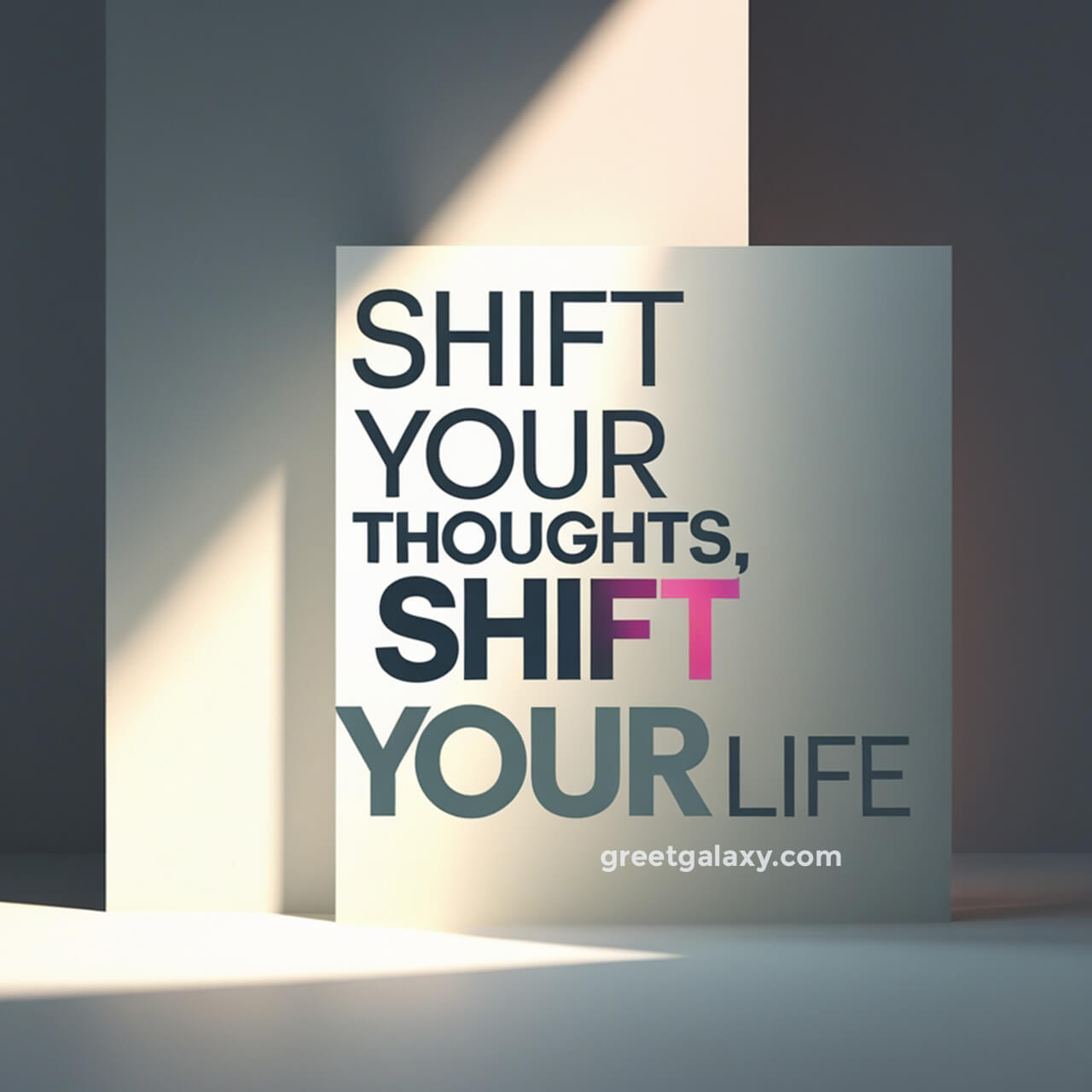 Positive Thoughts Inspiration Image