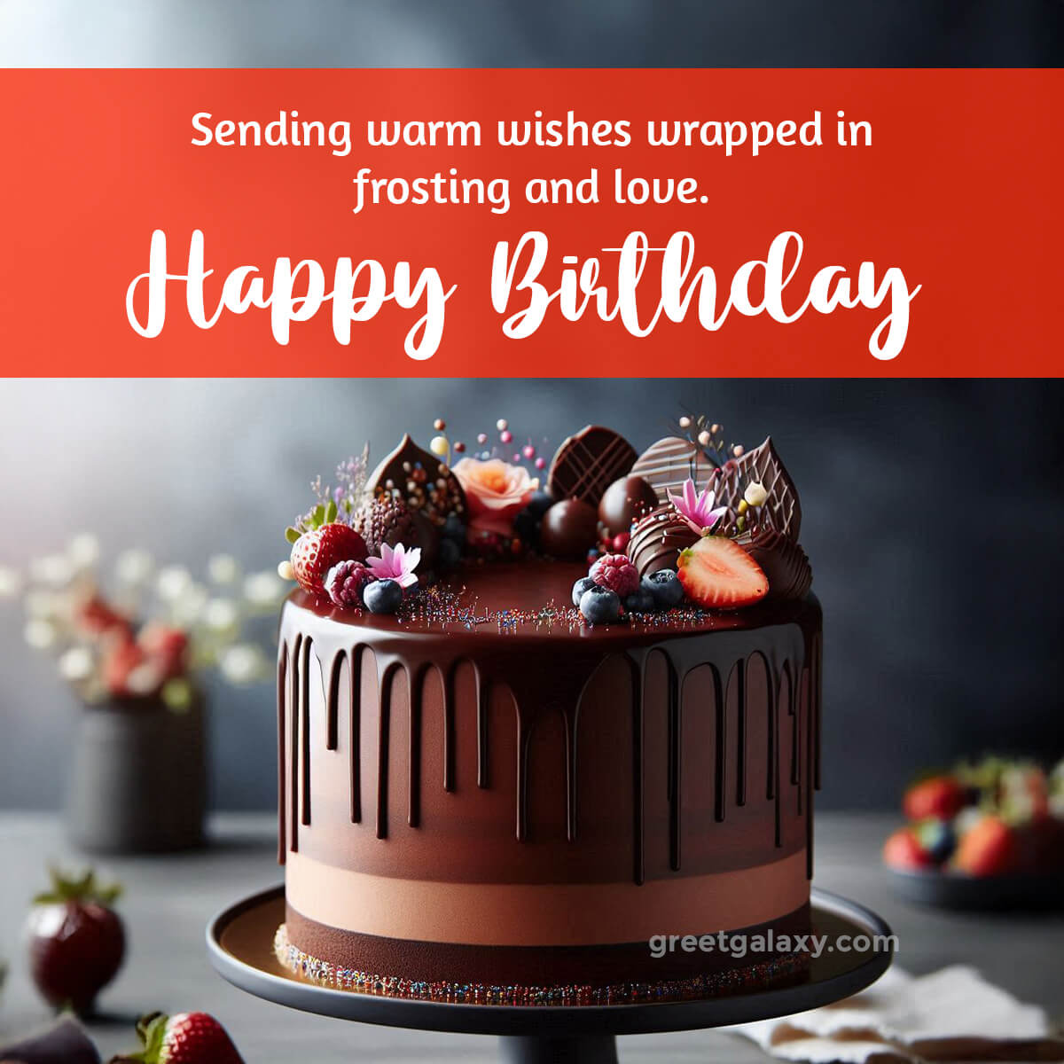 Sending Warm Wishes Wrapped In Frosting And Love.