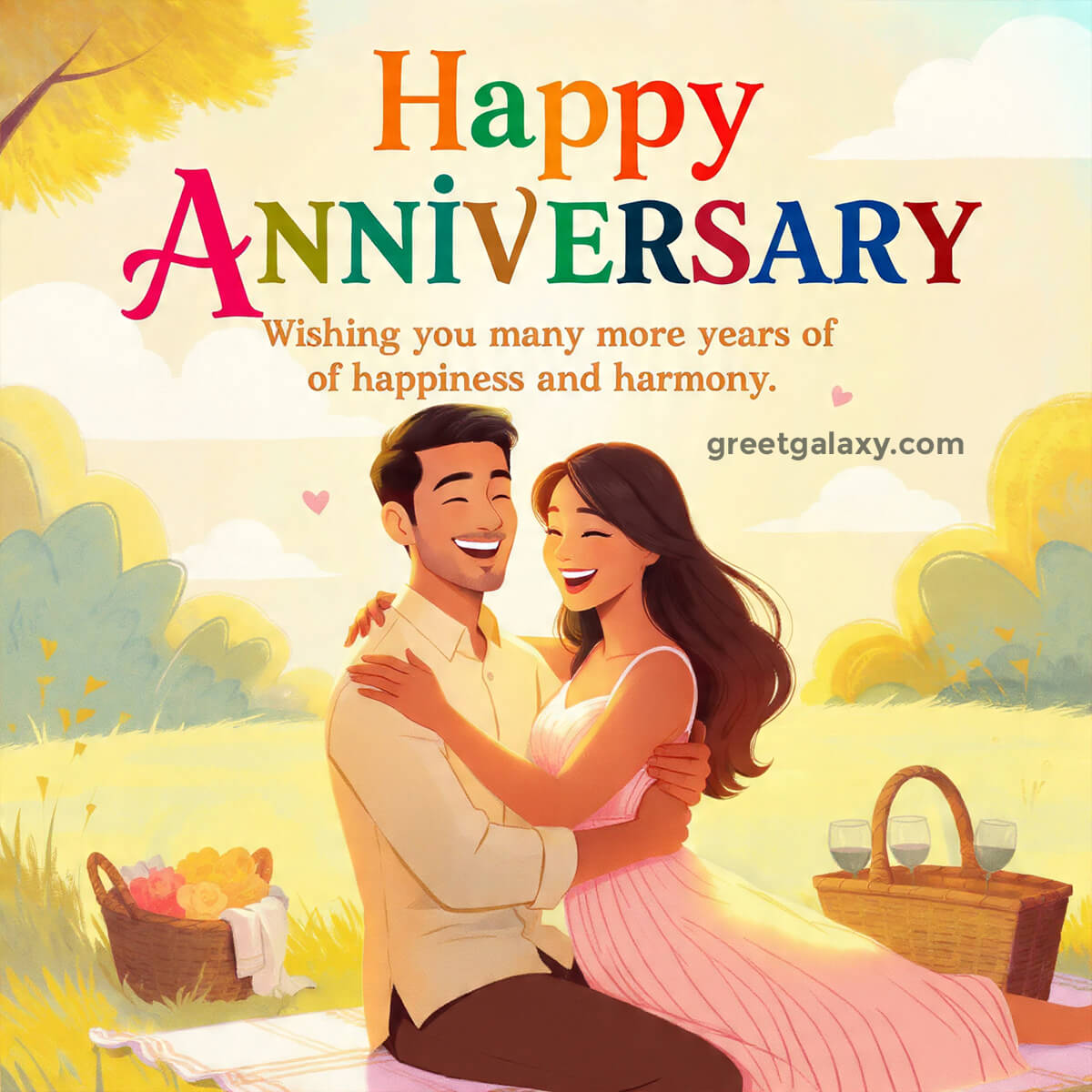 Wishing You Many More Years Of Happiness And Harmony.