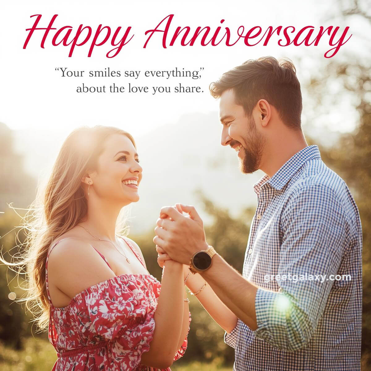 Your Smiles Say Everything About The Love You Share.