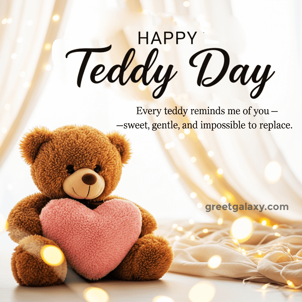 Cute Teddy Day Message