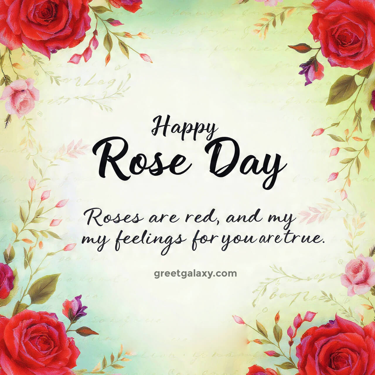 Happy Rose Day Flower Images With Sweet Messages