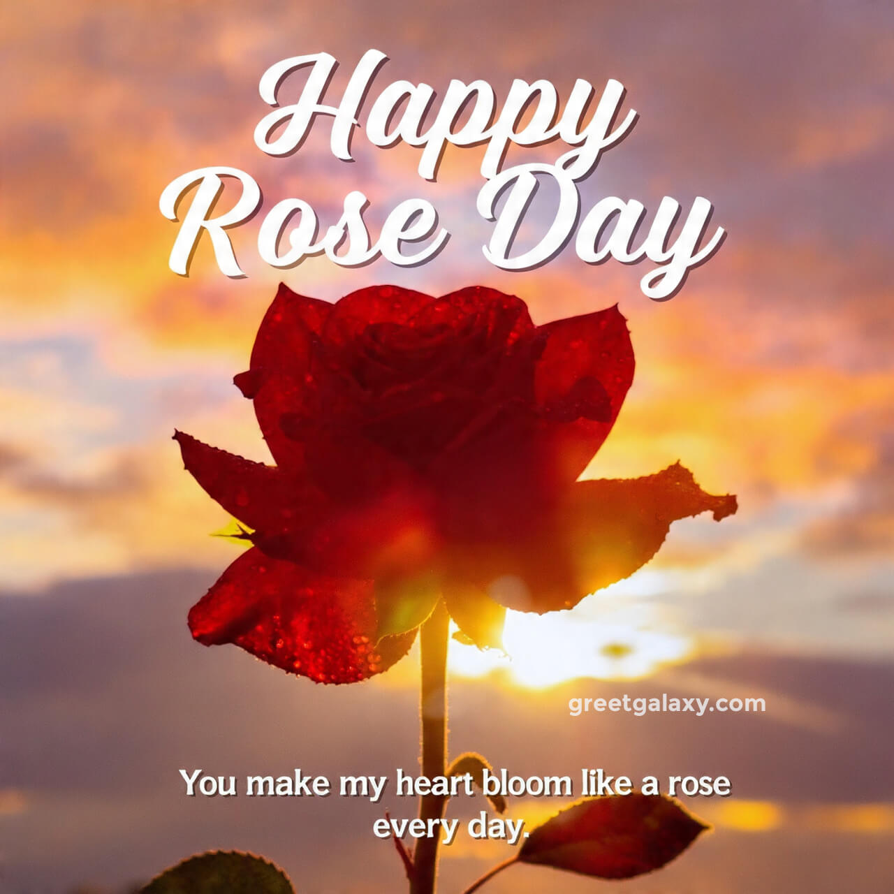 Happy Rose Day Images With Heart And Rose