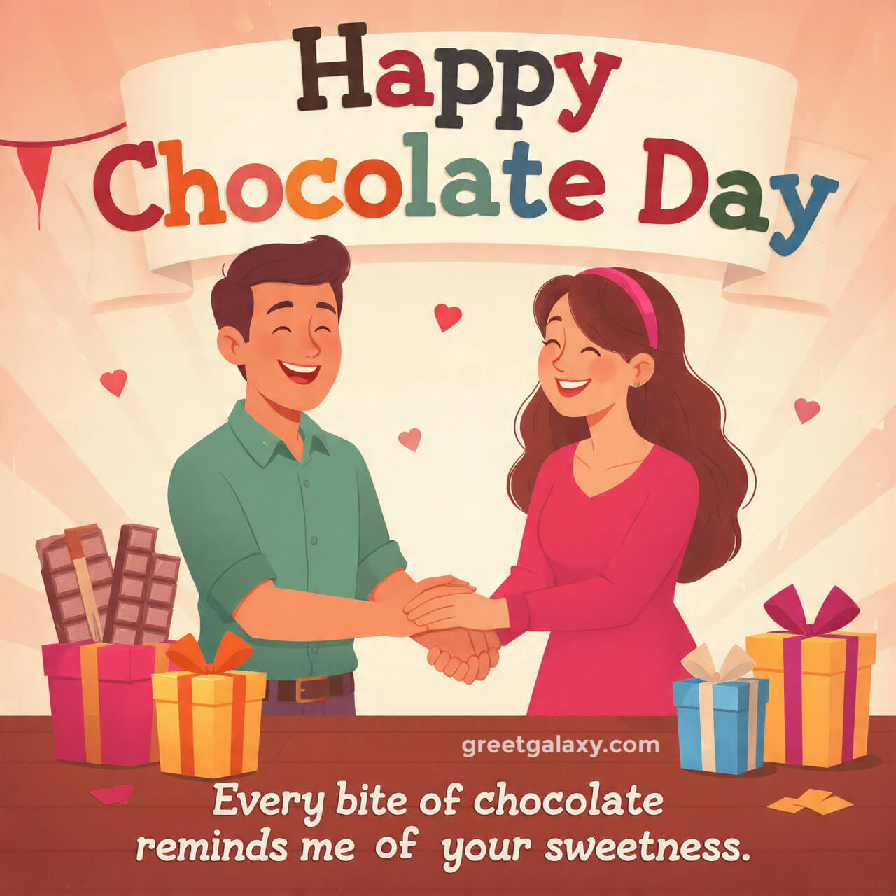 Happy Chocolate Day Message