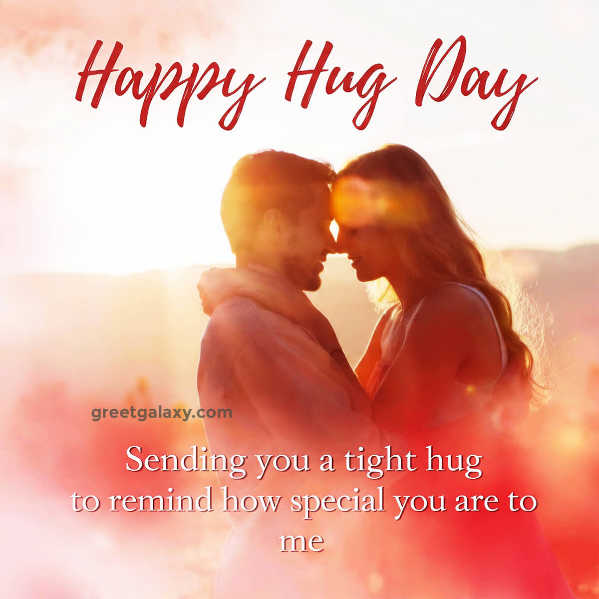 Happy Hug Day Wishes For Him