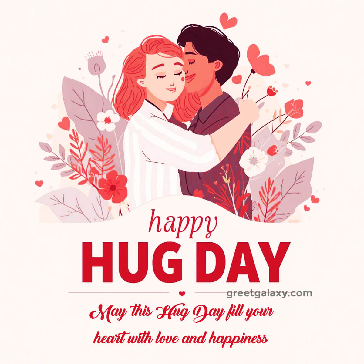 Happy Hug Day Wishes In English