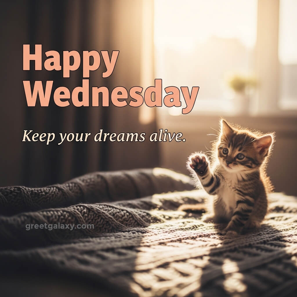 Happy Wednesday Morning Wishes Positive