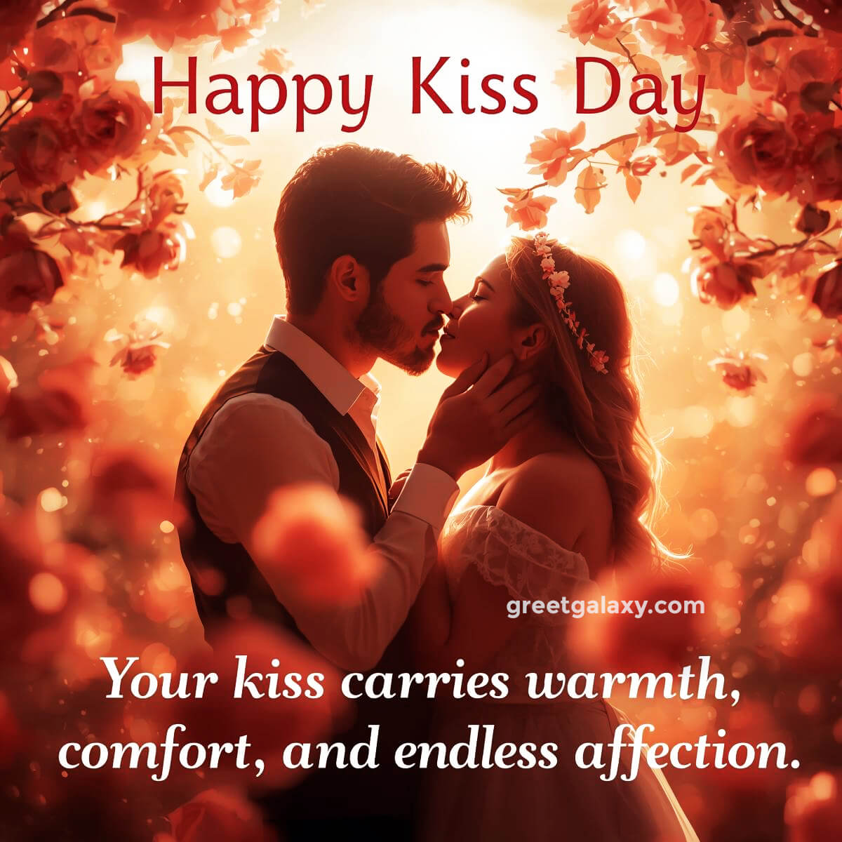 Love Romantic Happy Kiss Day
