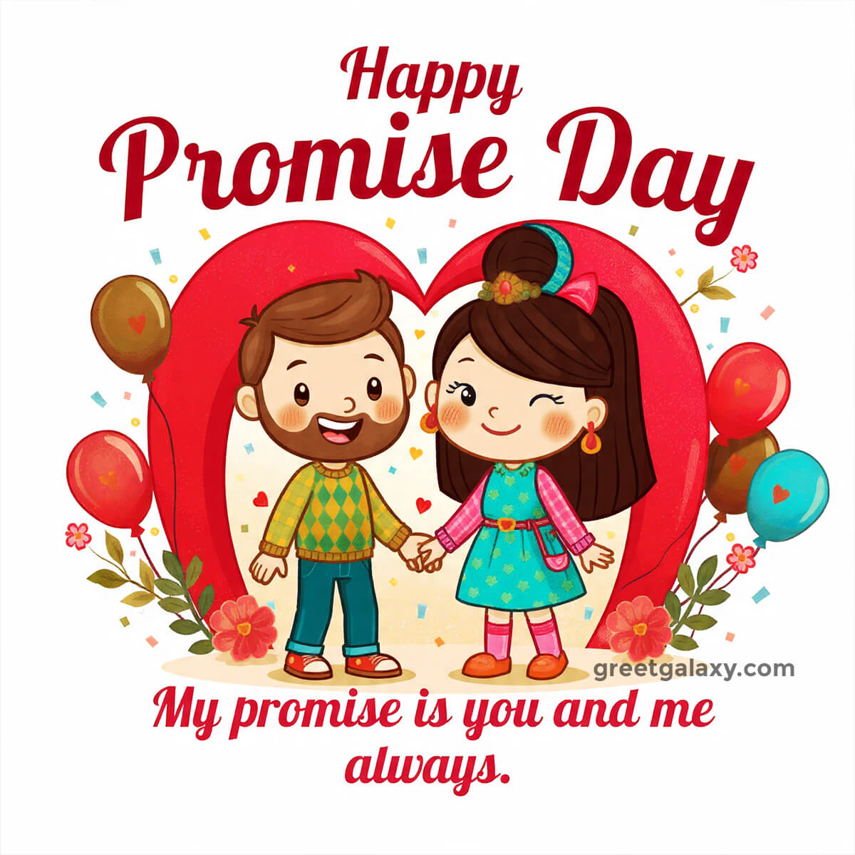 Promise Day Wish Message For Girlfriend
