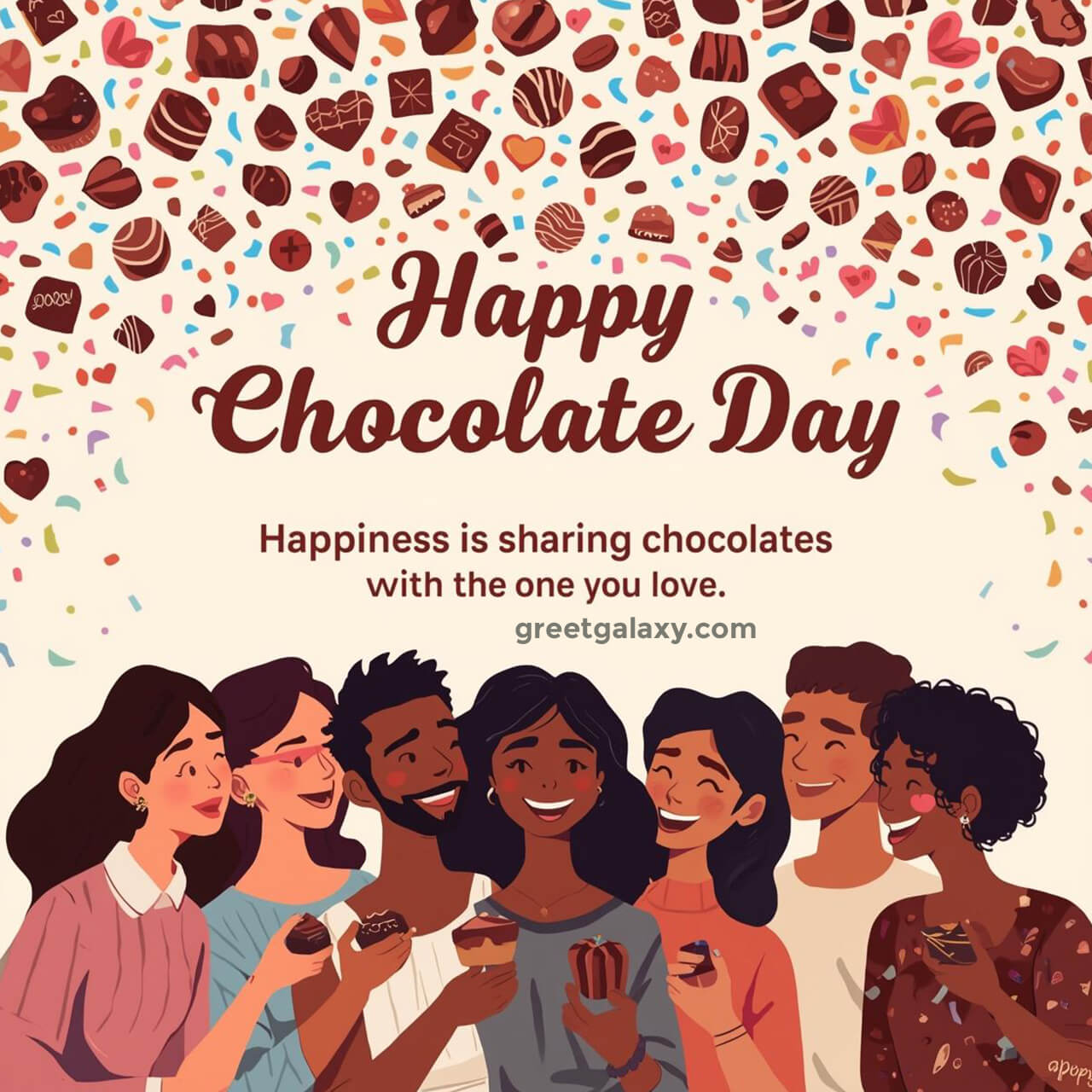 Romantic Chocolate Day Wishes For Girlfriend