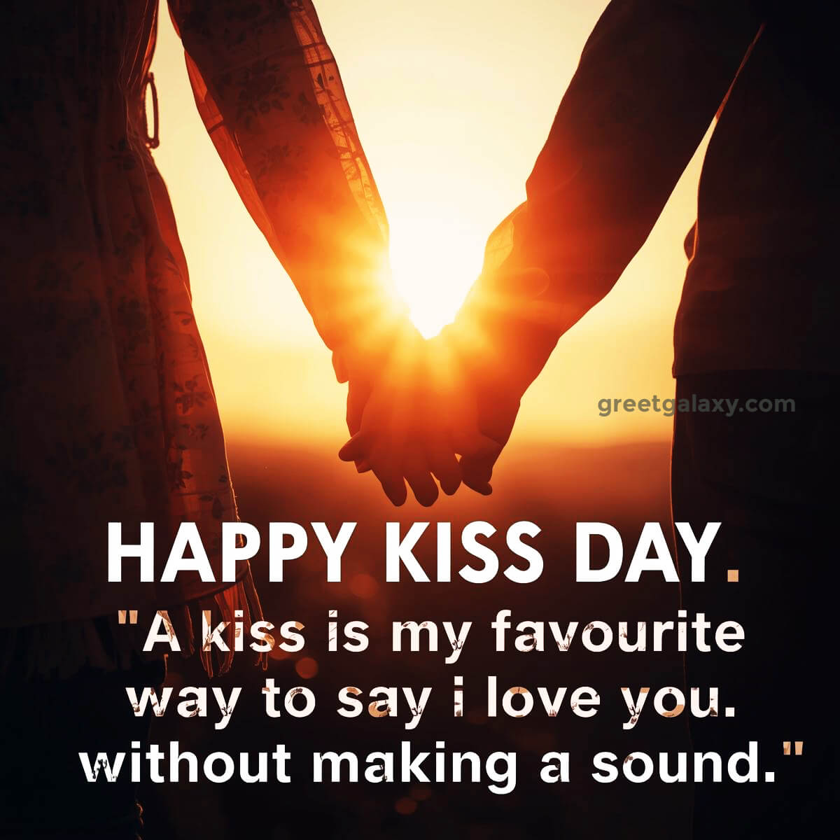 Romantic Happy Kiss Day For Him