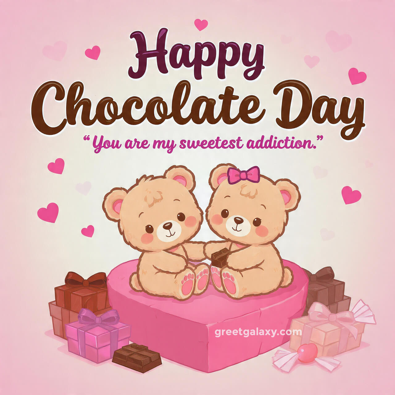 Unique Romantic Chocolate Day Wishes