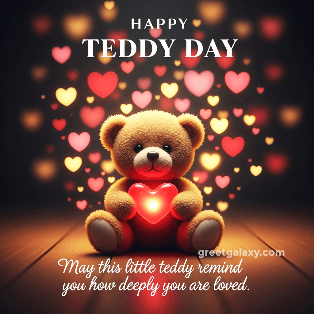 Couple Romantic Teddy Day