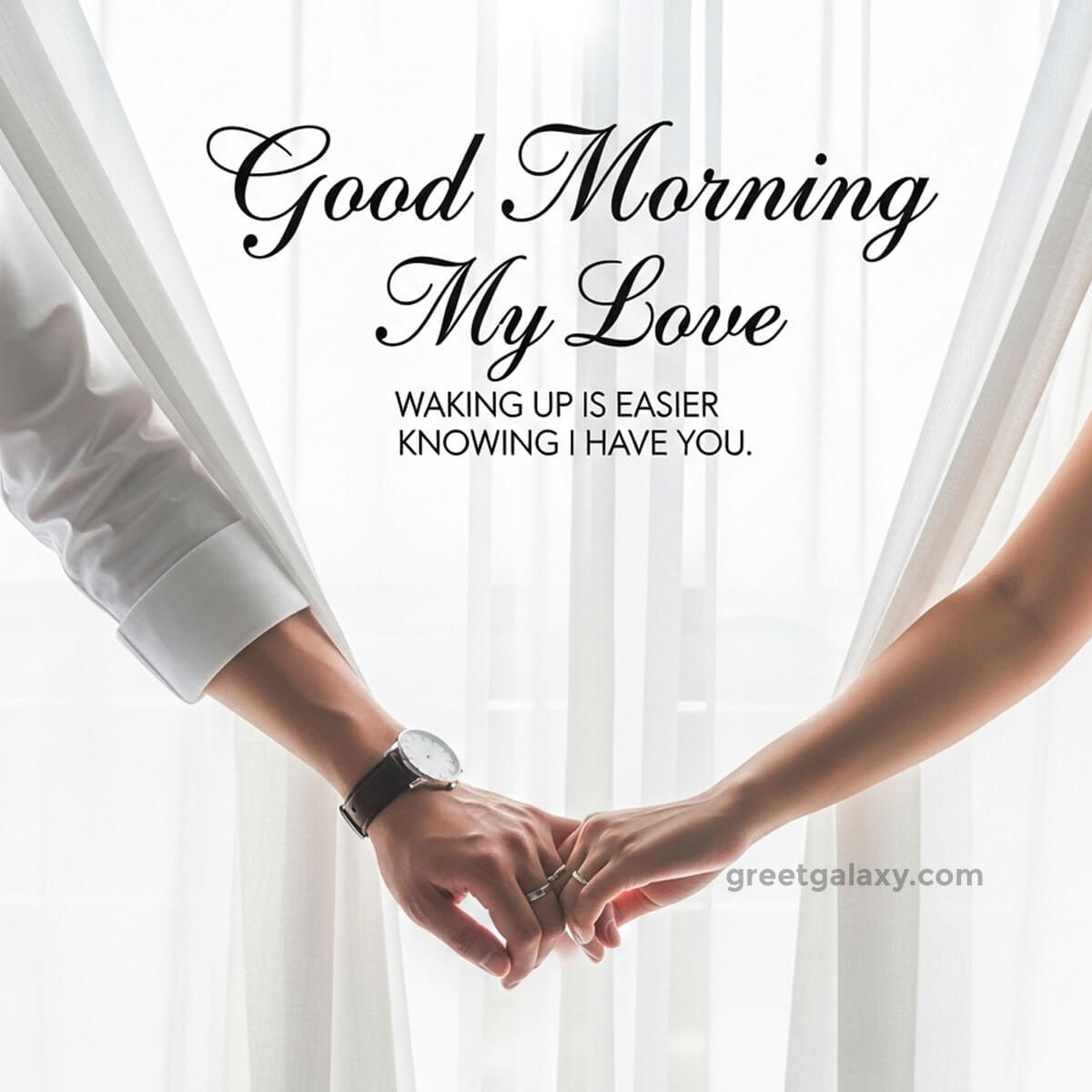 Cute And Sweet Good Morning Message
