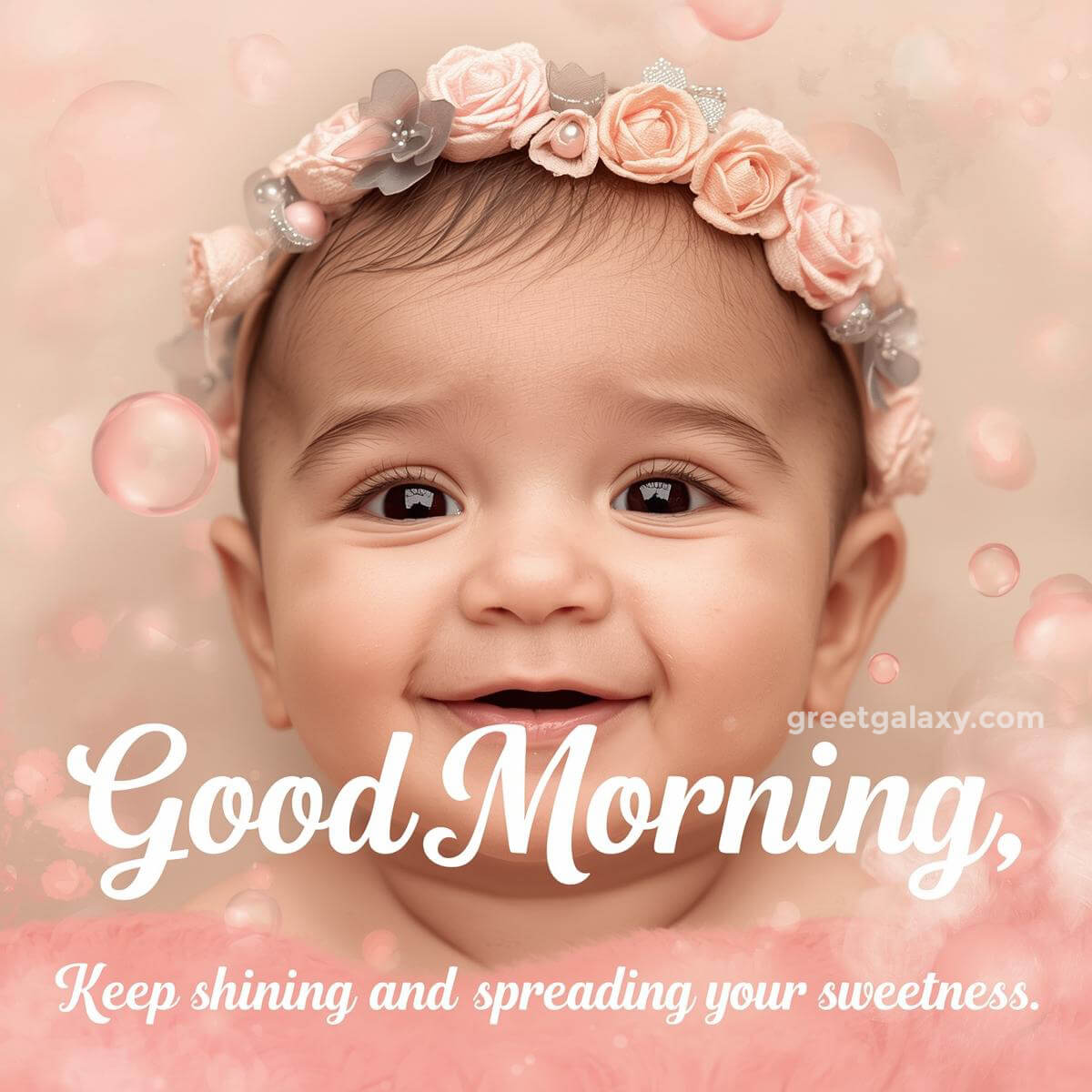 Cute Good Morning With Smile