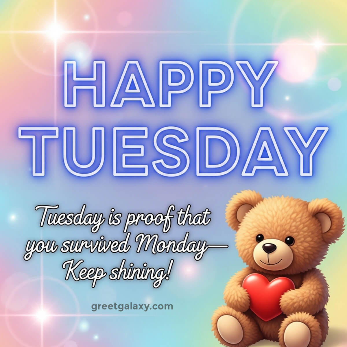 Encouragement Positive Good Morning Happy Tuesday