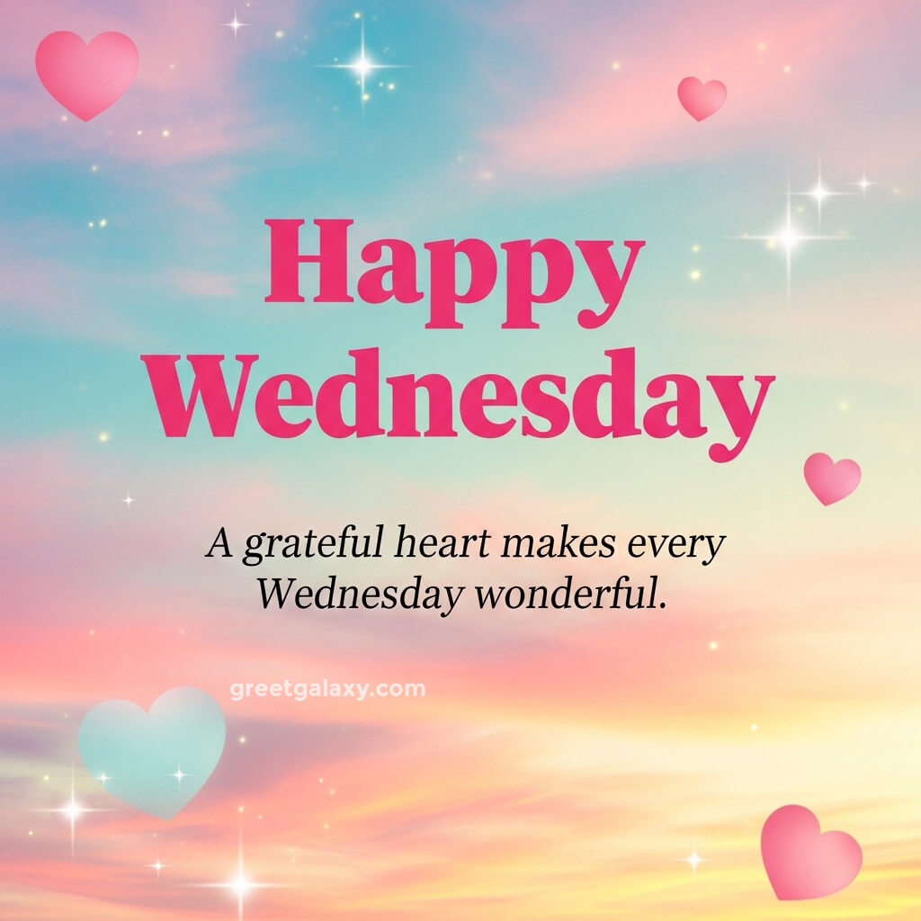 Good Morning Wednesday