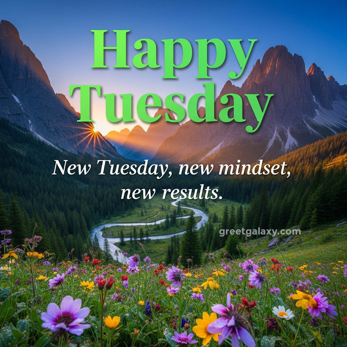 Inspirational Happy Tuesday