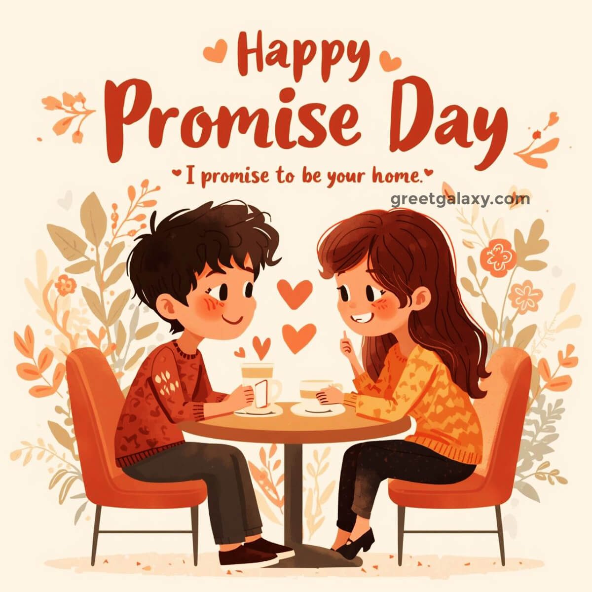 Love Couple Promise Day