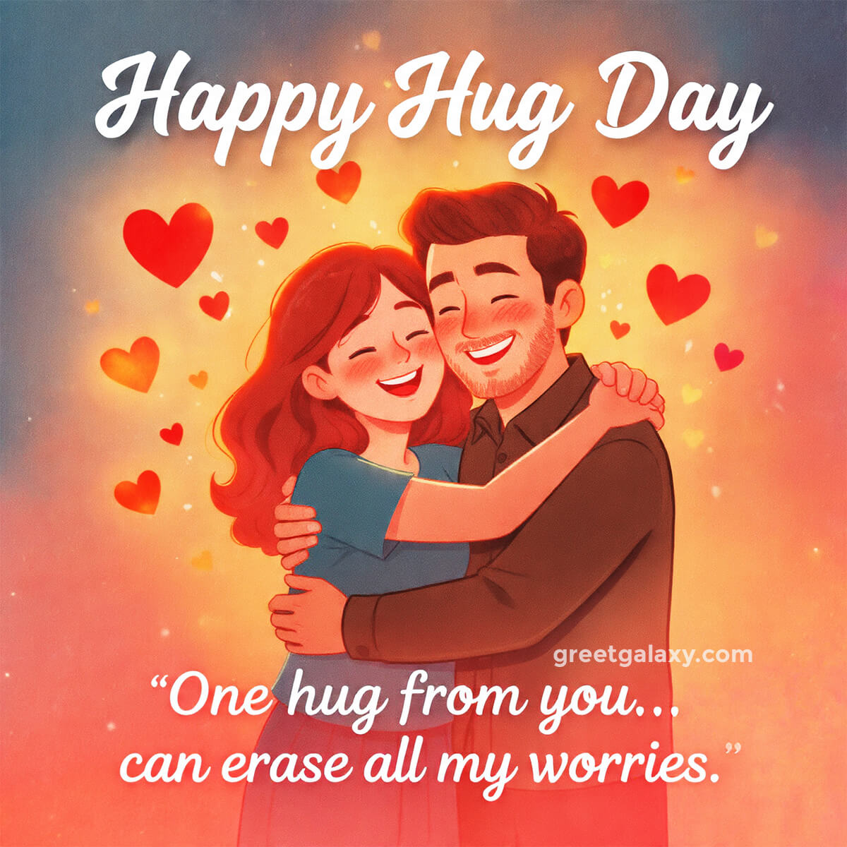 Love Heart Touching Hug Day Quotes