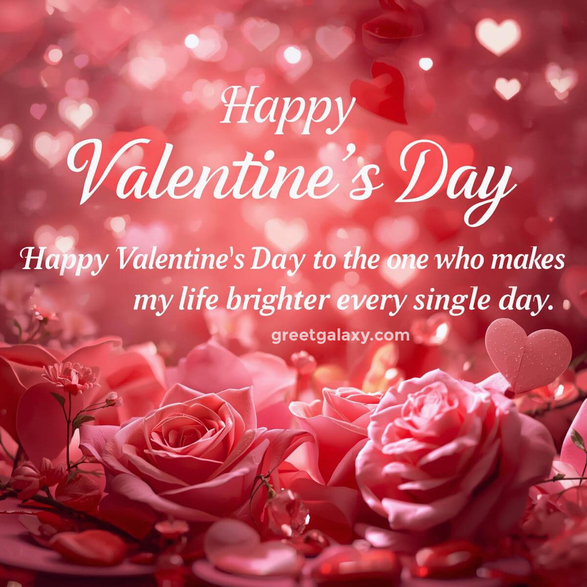 Romantic Couple Happy Valentine Day