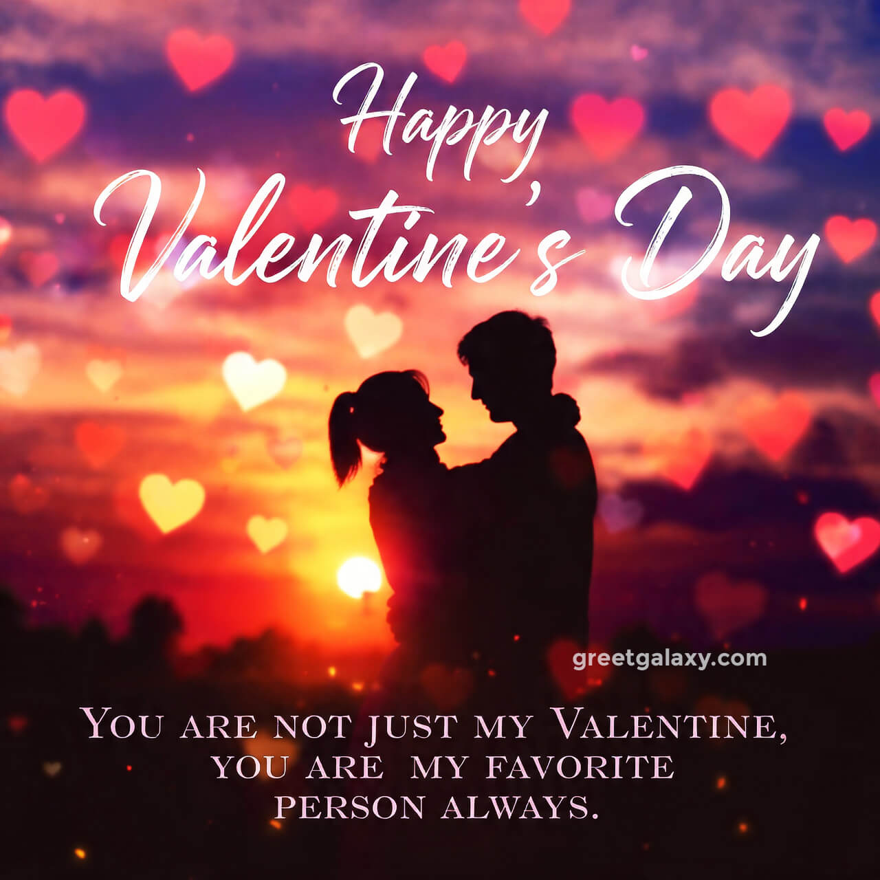 Romantic Valentines Day Couple