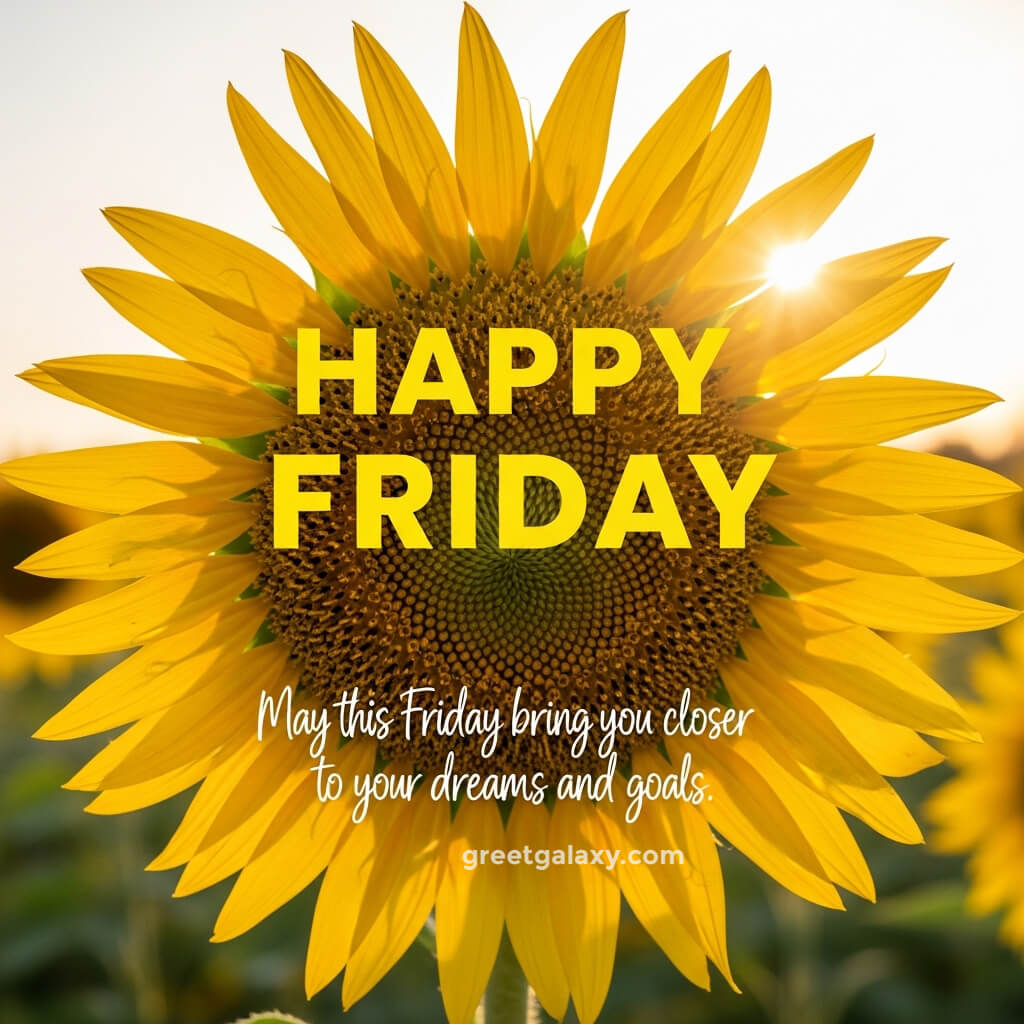 Positive Beautiful Happy Friday Message