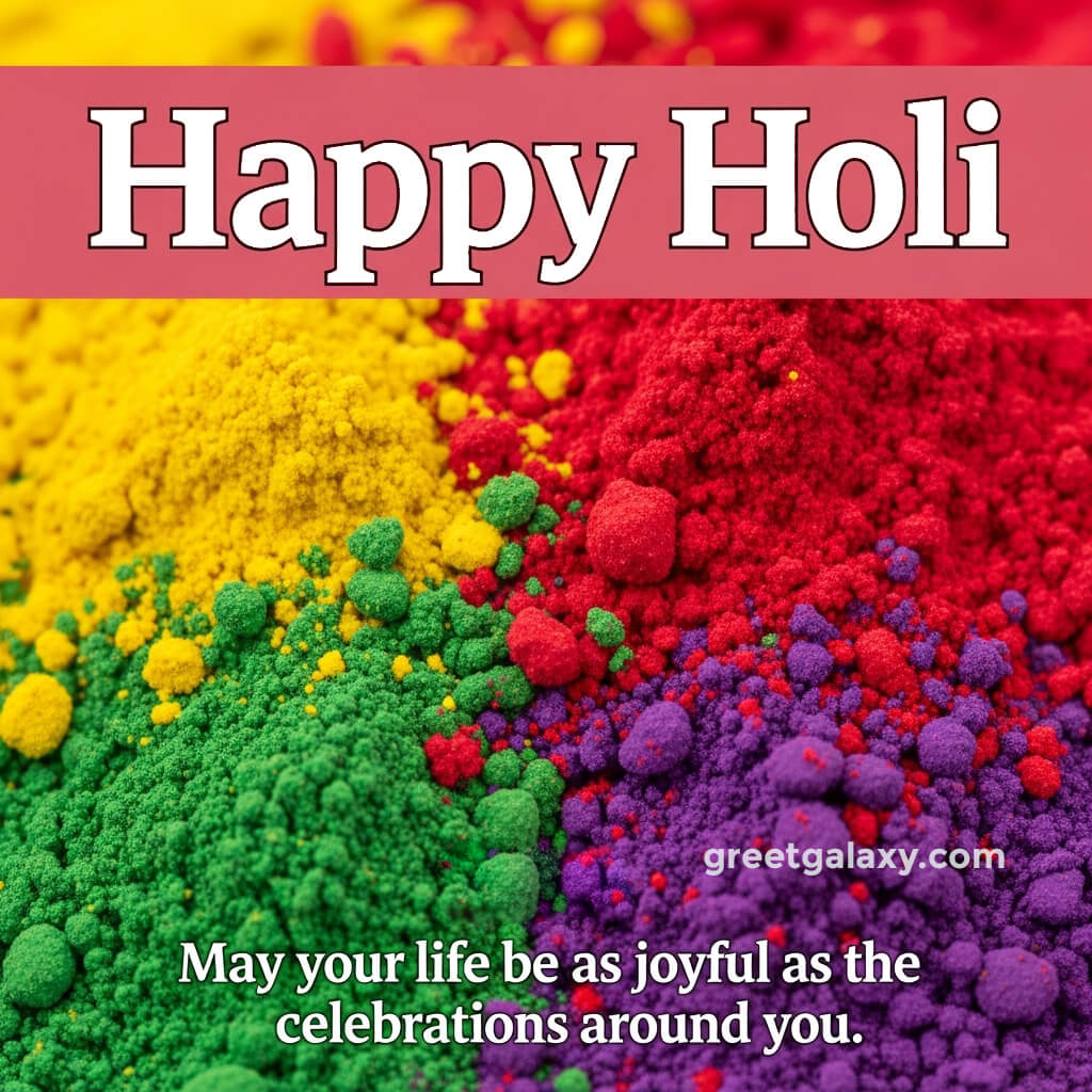 Beautiful Colourful Holi Images