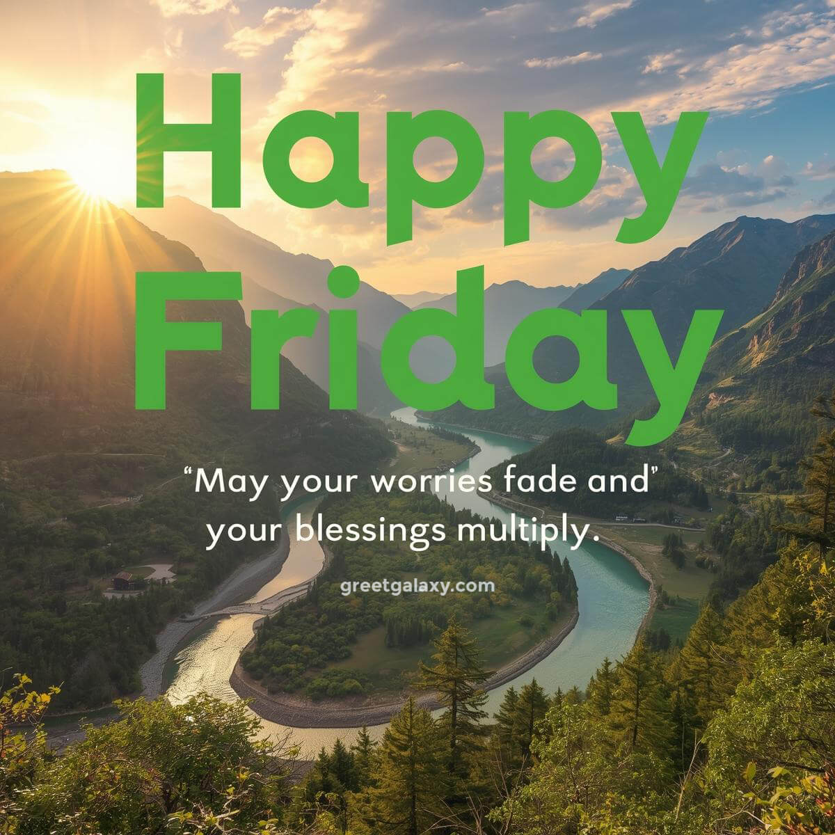 Beautiful Happy Friday Nature