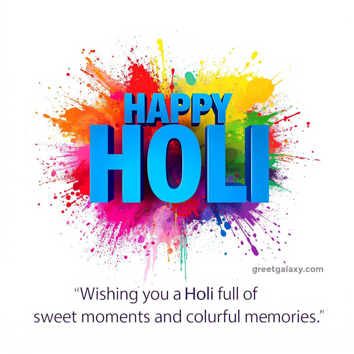 Happy Holi Wishes Hd